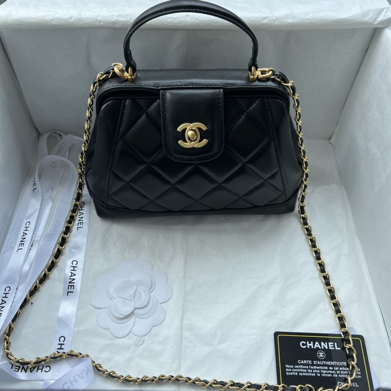 Ch**el top handle bags